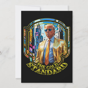 Invitación El patrón oro - presidente Trump 2024