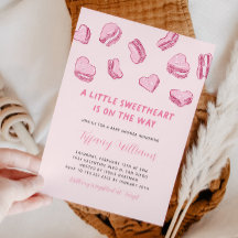 El pequeño Baby Shower rosado de San Valentín