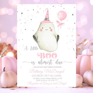 Invitación El Pequeño Boo casi se debe a la ducha de bebé