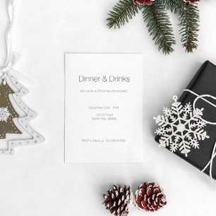 Invitación El pequeño hipopótamo de Santa, personalizado
