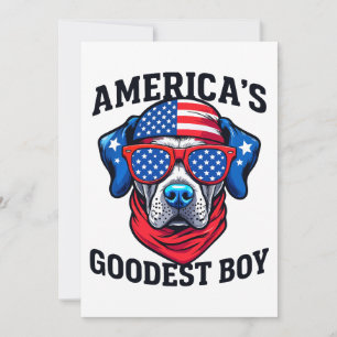 Invitación El perro más bueno de América
