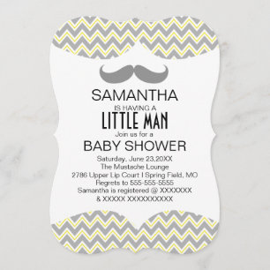 Invitación El personalizado lindo de Baby Shower de los