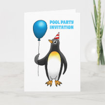 El pingüino está listo para la fiesta