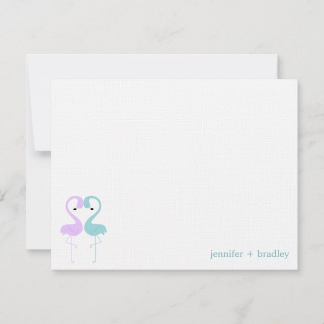 Invitación El plano de encargo de los pares del flamenco le (Anverso)