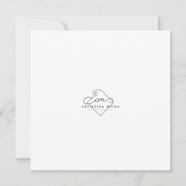 Invitación El portal de sueños de Lumina (Reverso)