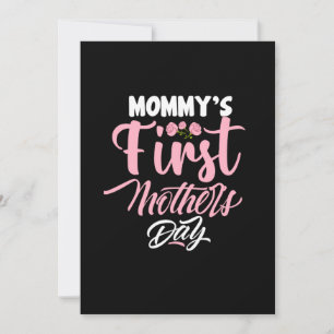 Invitación El primer día materno de la madre