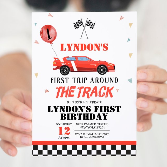 Invitación El primer viaje alrededor del cumpleaños de la pis (Subido por el creador)