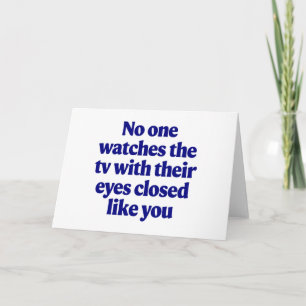 Invitación El regalo de la esposa del Chiste del Chiste de TV