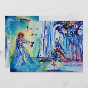 Invitación EL REY ARTHUR, LA SEÑORA DEL LAGO Y LA plata EXCAL