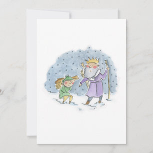 Invitación El Rey Bueno Wenceslas