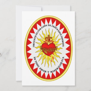Invitación El Sagrado Corazón de Jesús