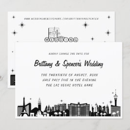 Invitación El Skyline de la franja de Las Vegas cambia la fec