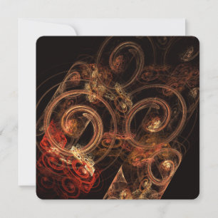 Invitación El sonido de la música Arte abstracto