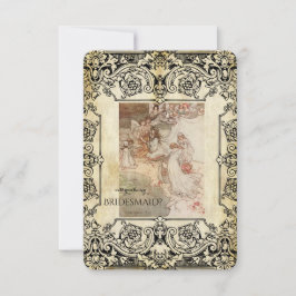 Invitación El sueño de la noche del verano ¿Serás mi dama de