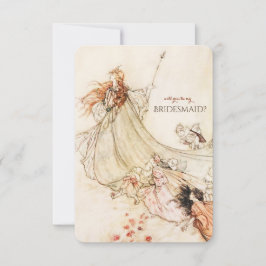 Invitación El sueño de la noche del verano ¿Serás mi dama de