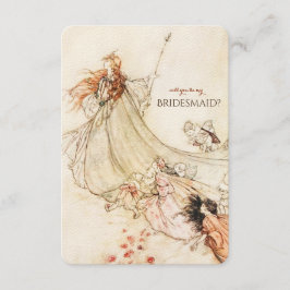 Invitación El sueño de la noche del verano ¿Serás mi dama de