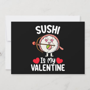 Invitación El sushi es mi comida japonesa divertida en San Va