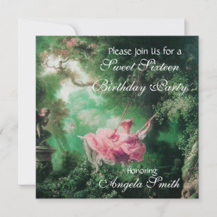 Invitación EL SWEET, EL FIESTA Fuchsia