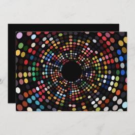 Invitación El tema del fiesta retro de los años 60