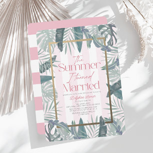 Invitación El verano en que me casé con el Resort Bridal Show