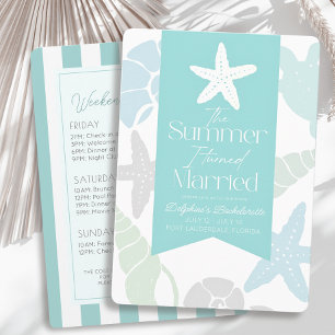 Invitación El verano en que me casé con la soltera