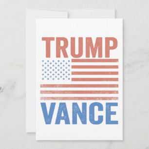 Invitación El vicepresidente de Trump vance la bandera electo