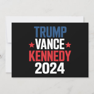 Invitación Elección Trump Vance Kennedy Presidente 2024