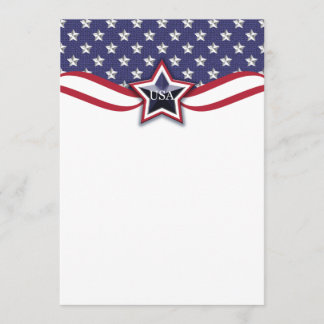 Invitación Elecciones de campaña política patriótica 4 de jul