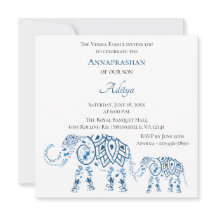 Elefante Azul Annaprashan| Primer arroz