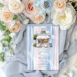 Invitación Elegance French Cafe Birthday