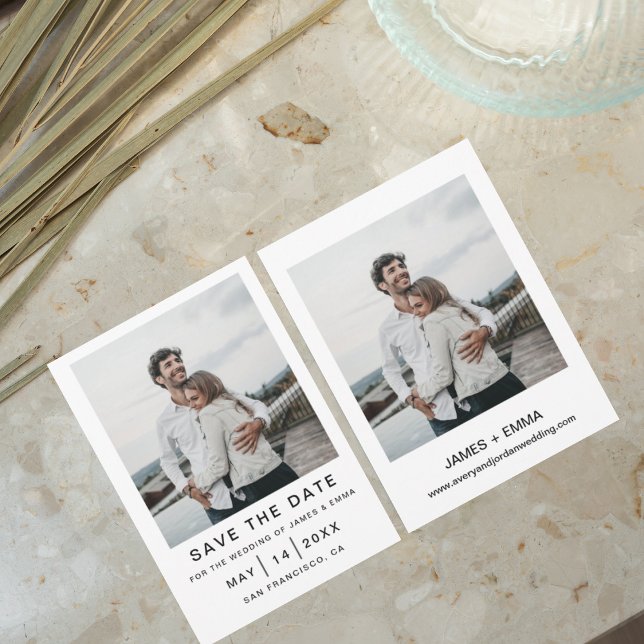 Invitación Elegancia Atemporal Personalice su Boda Moderna (Subido por el creador)