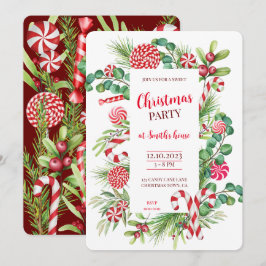 Invitación Elegancia de menta