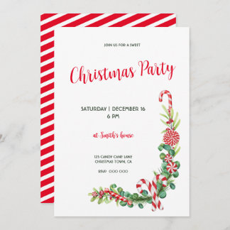 Invitación Elegancia de menta