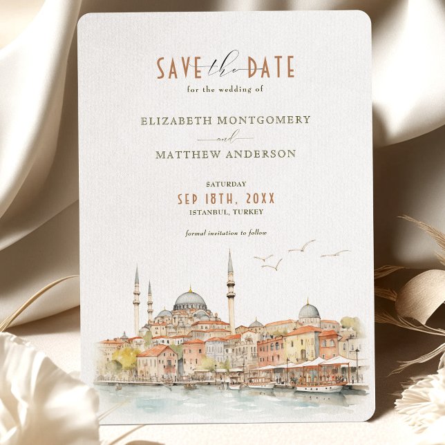 Invitación Elegancia frente al mar de Estambul (Subido por el creador)
