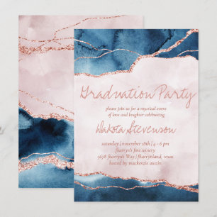 Invitación Elegancia mística   Partido de Graduación del Agat