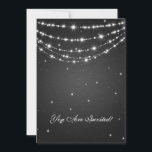 Invitación Elegant 60th Birthday Party Sparkling Chain Black<br><div class="desc">Elegant 60th Birthday Party invitation design with sophisticated Sparkling Chain Black motif,  custom name and date and additional text. Impress your family and friends with this stylish and modern design.</div>