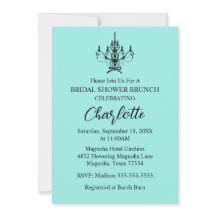 Elegant Bride & Co. Bridal Shower Teal