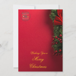 Invitación Elegant Christmas Invitation Card | Merry Christma