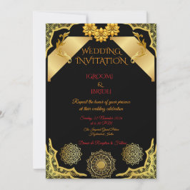 Invitación Elegant Classic Marriage Invite Template