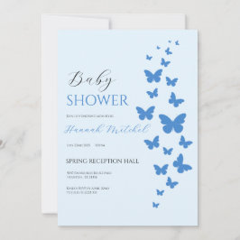 Invitación Elegant Floral Baby Shower Invitation Customizable