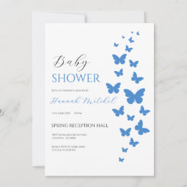 Invitación Elegant Floral Baby Shower Invitation Customizable
