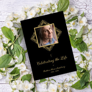 Invitación Elegant Flourish Sophisticated Golden Ornament