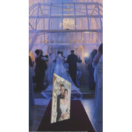 Invitación "Elegant Golden Botanical Wedding Invitation - Foi