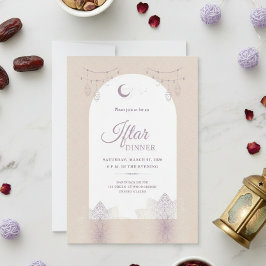 Invitación Elegant Iftar Dinner Invitation Card