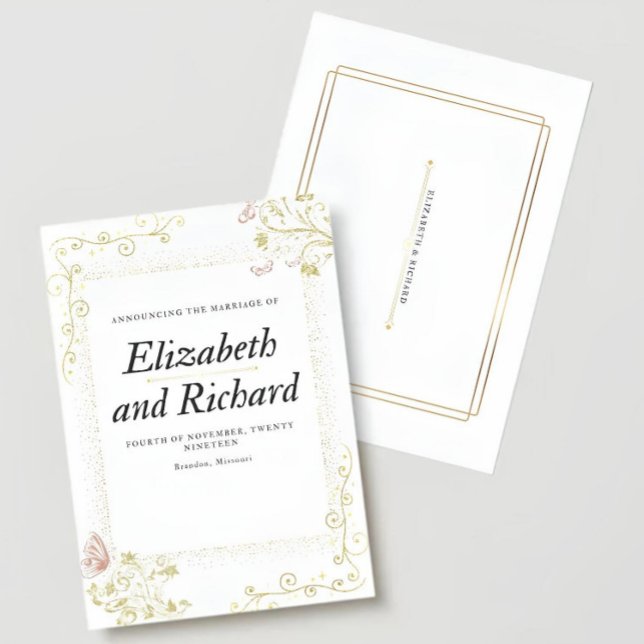 Invitación Elegant Wedding Invitation (Subido por el creador)