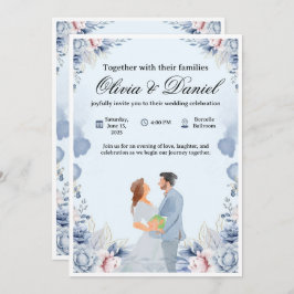 Invitación Elegant Wedding Invitation – Customizable & Modern