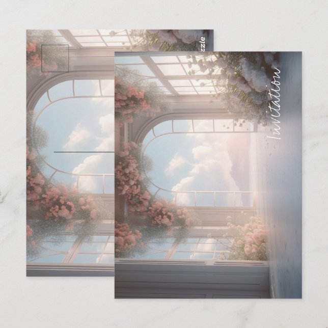 Invitación elegante (Anverso / Reverso)