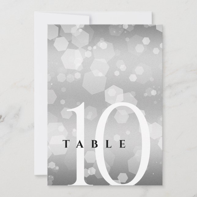 Invitación Elegante 25° aniversario Boda de Plata (Anverso)