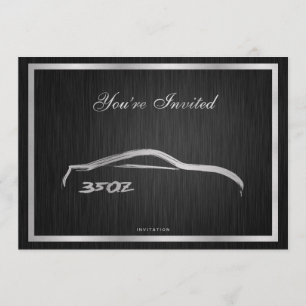 Invitación elegante 350Z