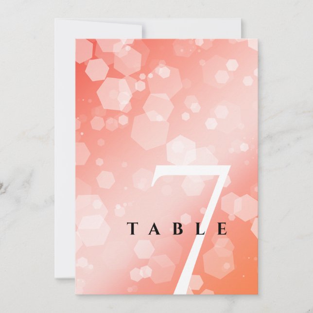 Invitación Elegante 35° Aniversario del Boda de Coral (Anverso)